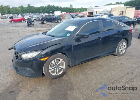 2017 Honda Civic Lx from USA, damaged, VIN 19XFC2F56HE041672